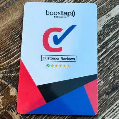 Boostap® Checkatrade Reviews Card - Boostap® Review Cards