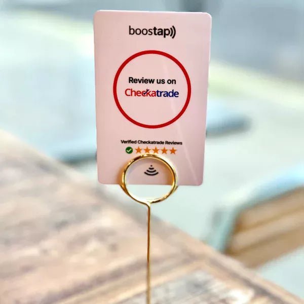 Boostap® Checkatrade Reviews Card - Boostap® Review Cards