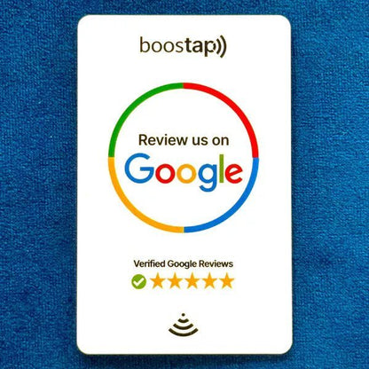 Boostap® Google Reviews Card - Boostap® Review Cards