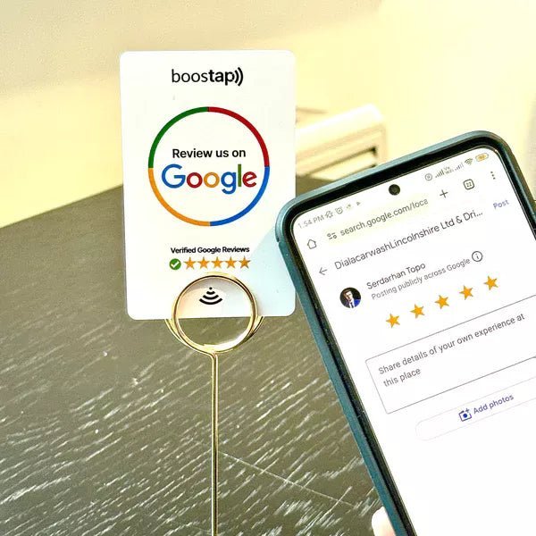 Boostap® Google Reviews Card - Boostap® Review Cards