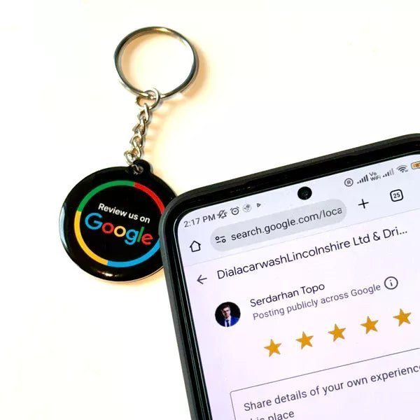 Boostap® Google Reviews Keychain - Boostap® Reviews