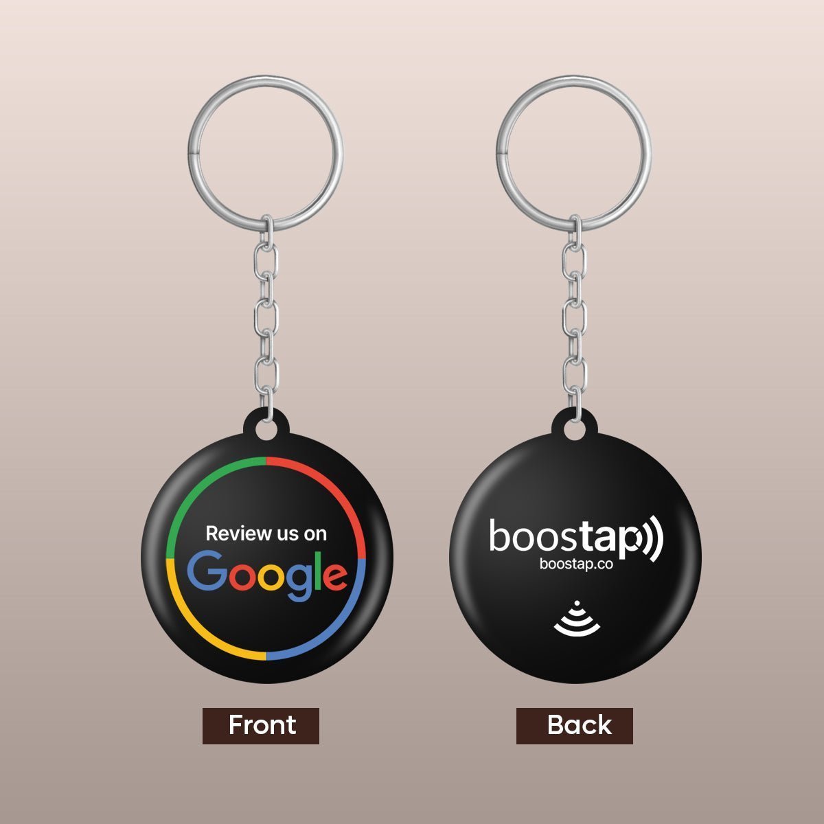 Boostap® Google Reviews Keychain - Boostap® Reviews