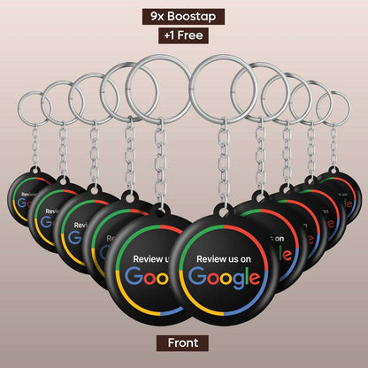 Boostap® Google Reviews Keychain - Boostap® Reviews