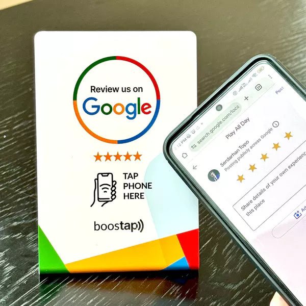 Boostap® Google Reviews Stand - Boostap® Reviews