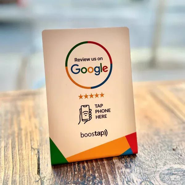 Boostap® Google Reviews Stand - Boostap® Reviews