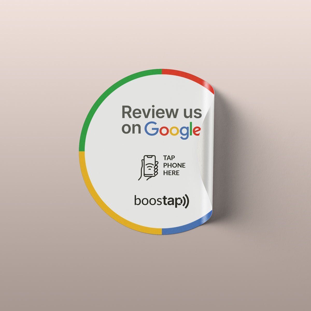 Boostap® Google Reviews Window & Table Sticker - Boostap® Reviews