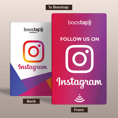 Boostap® Instagram Card - Boostap® Reviews