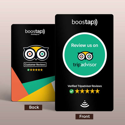 Boostap® Tripadvisor Reviews Card - Boostap® Reviews