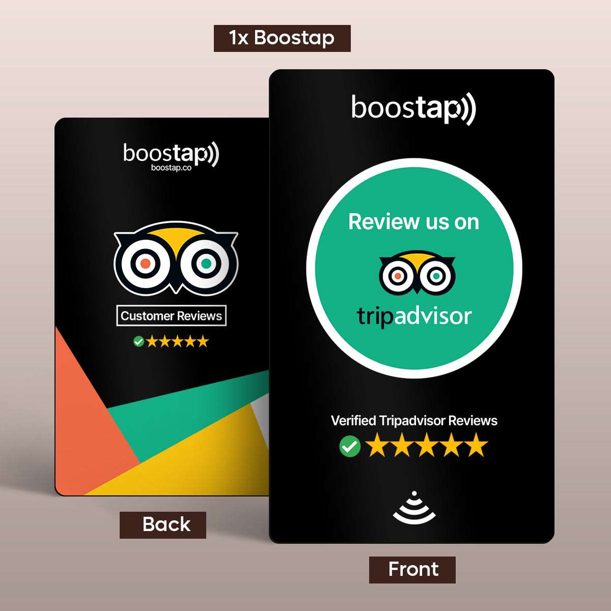 Boostap® Tripadvisor Reviews Card - Boostap® Reviews