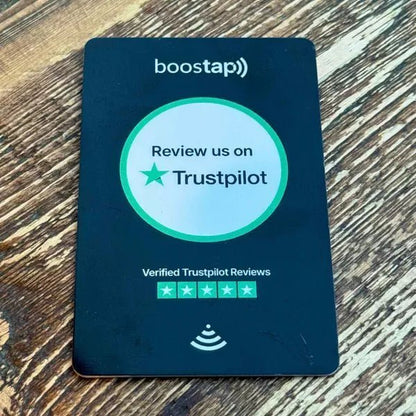 Boostap® Trustpilot Reviews Card - Boostap® Reviews