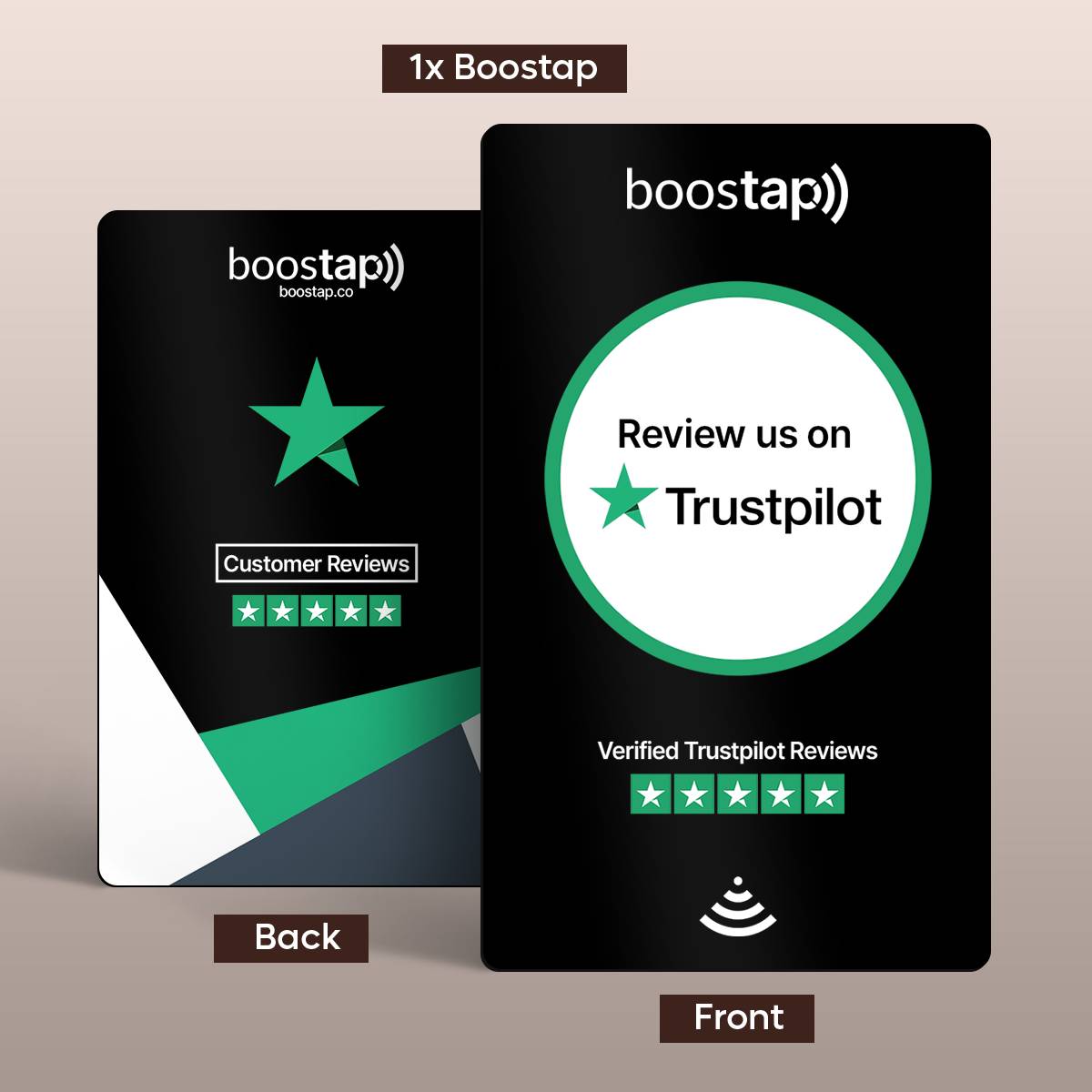 Boostap® Trustpilot Reviews Card - Boostap® Reviews