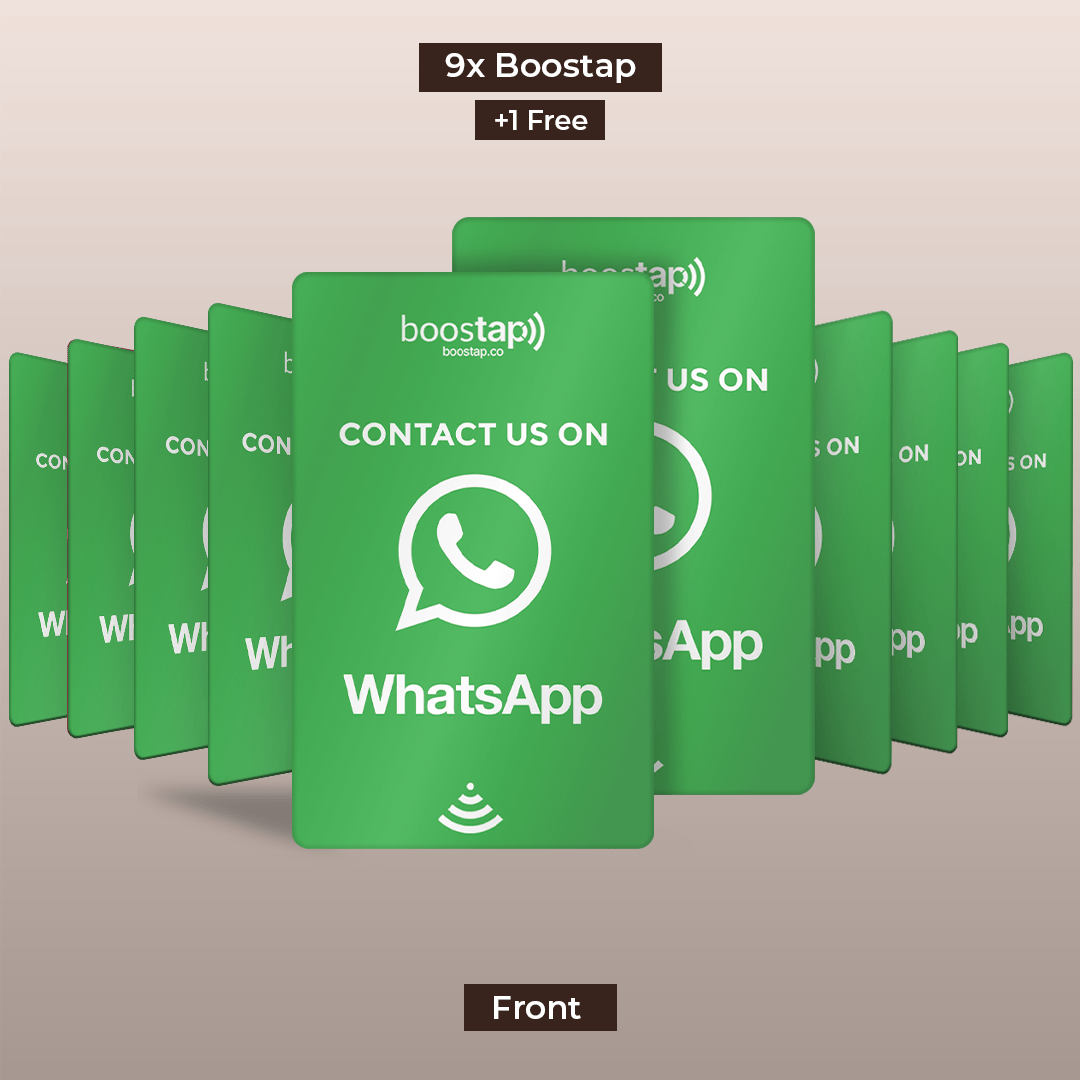 Boostap® Whatsapp Card - Boostap® Reviews