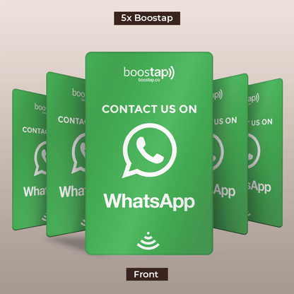 Boostap® Whatsapp Card - Boostap® Reviews