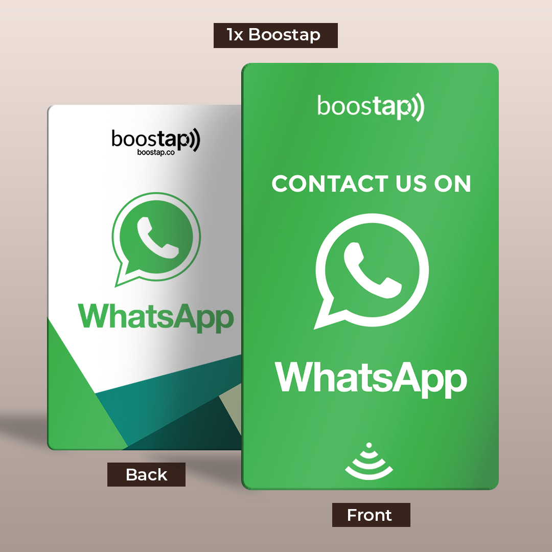 Boostap® Whatsapp Card