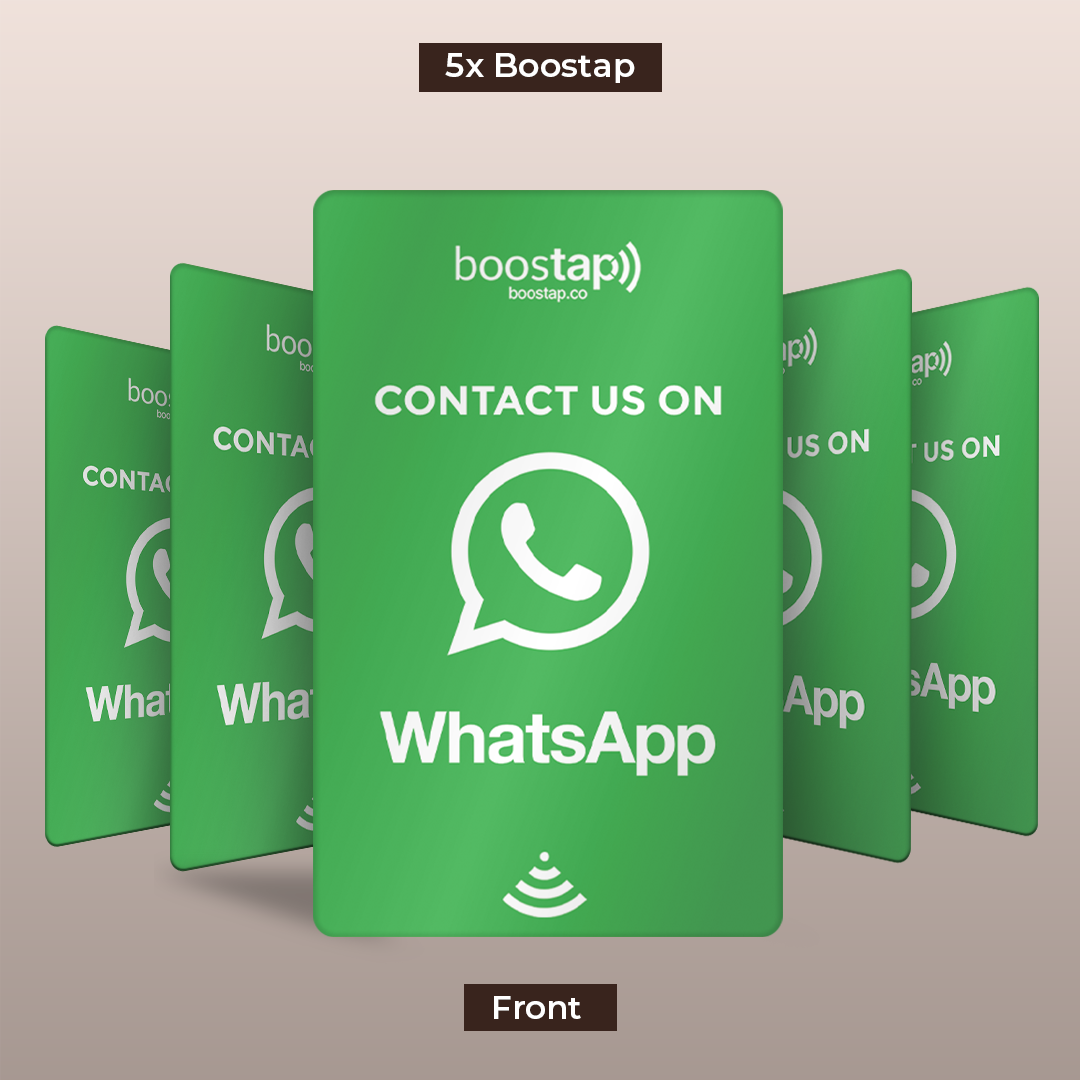 Boostap® Whatsapp Card