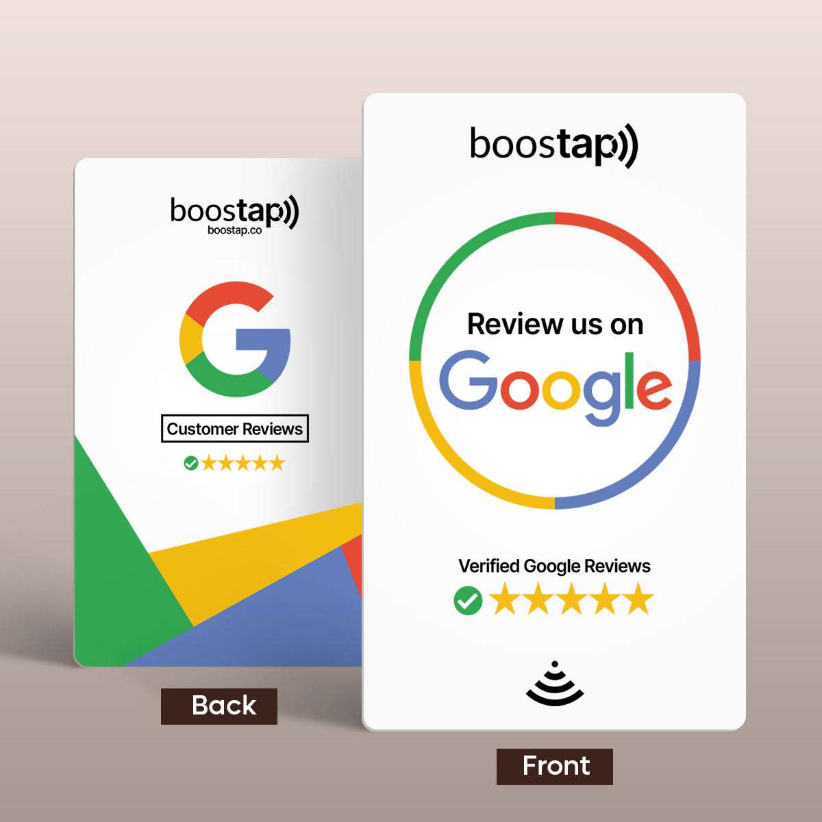 Boostap® Google Reviews Card - Boostap® Review Cards