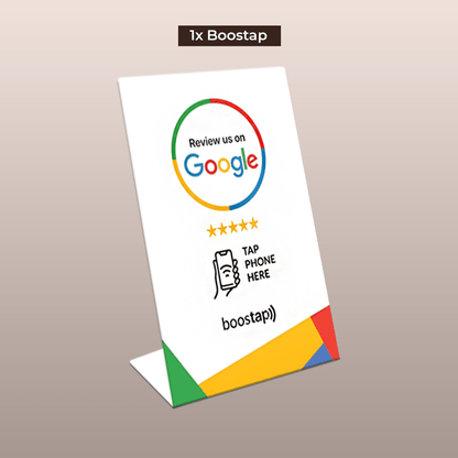Boostap® Google Reviews Stand - Boostap® Review Cards