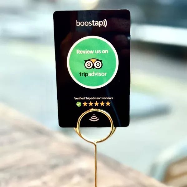 Boostap® Tripadvisor Reviews Card - Boostap® Review Cards