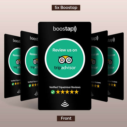 Boostap® Tripadvisor Reviews Card - Boostap® Review Cards