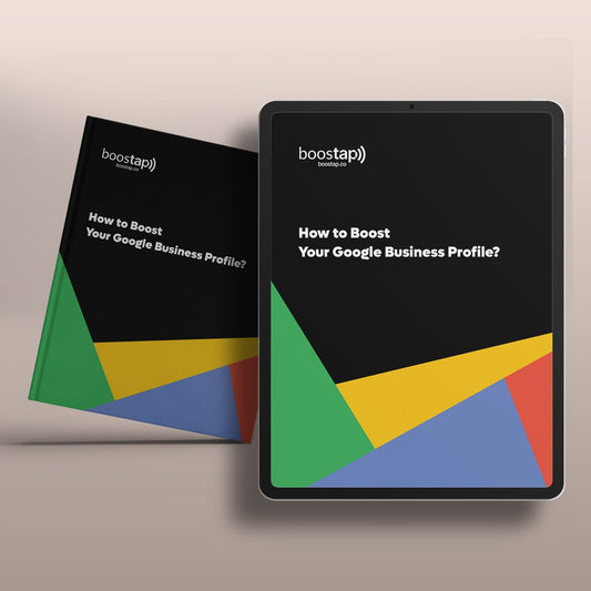 eBook | How to Boost Your Google Business Profile? : GIFT 🎁 - Boostap® Review Cards